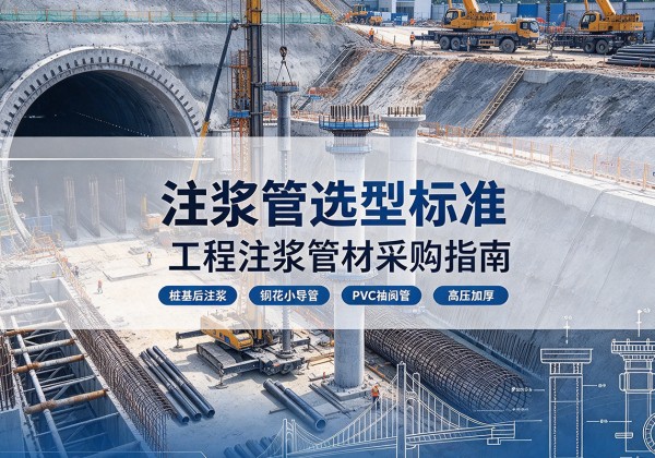五寨注浆管选型标准